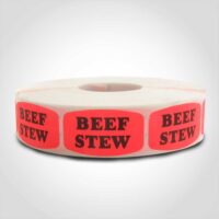 Beef Stew Label - 1 roll of 1000 (540010)