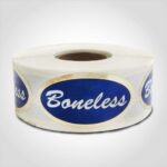 boneless label butcher meat sticker