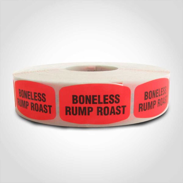 Boneless Rump Roast Label - 1 roll of 1000 (540015)