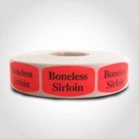 Boneless Sirloin Label - 1 roll of 1000 (540017)