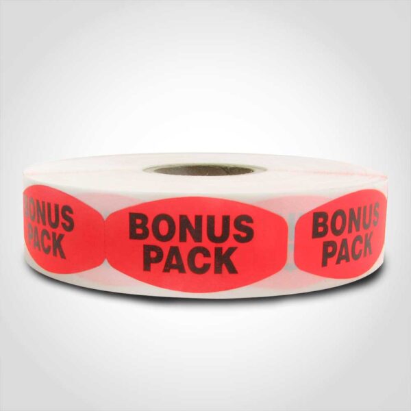 Bonus Pack Label - 1 roll of 1000 (510006)