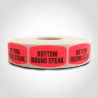 Bottom Round Steak Label - 1 roll of 1000 (540021)