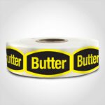 butter label sticker