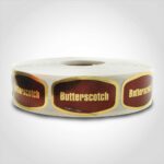 butterscotch label sticker