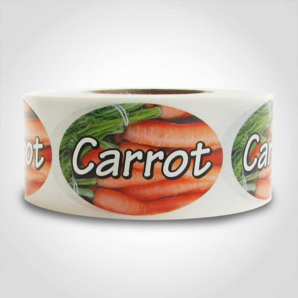 Carrot Label - 1 roll of 500 (560081)