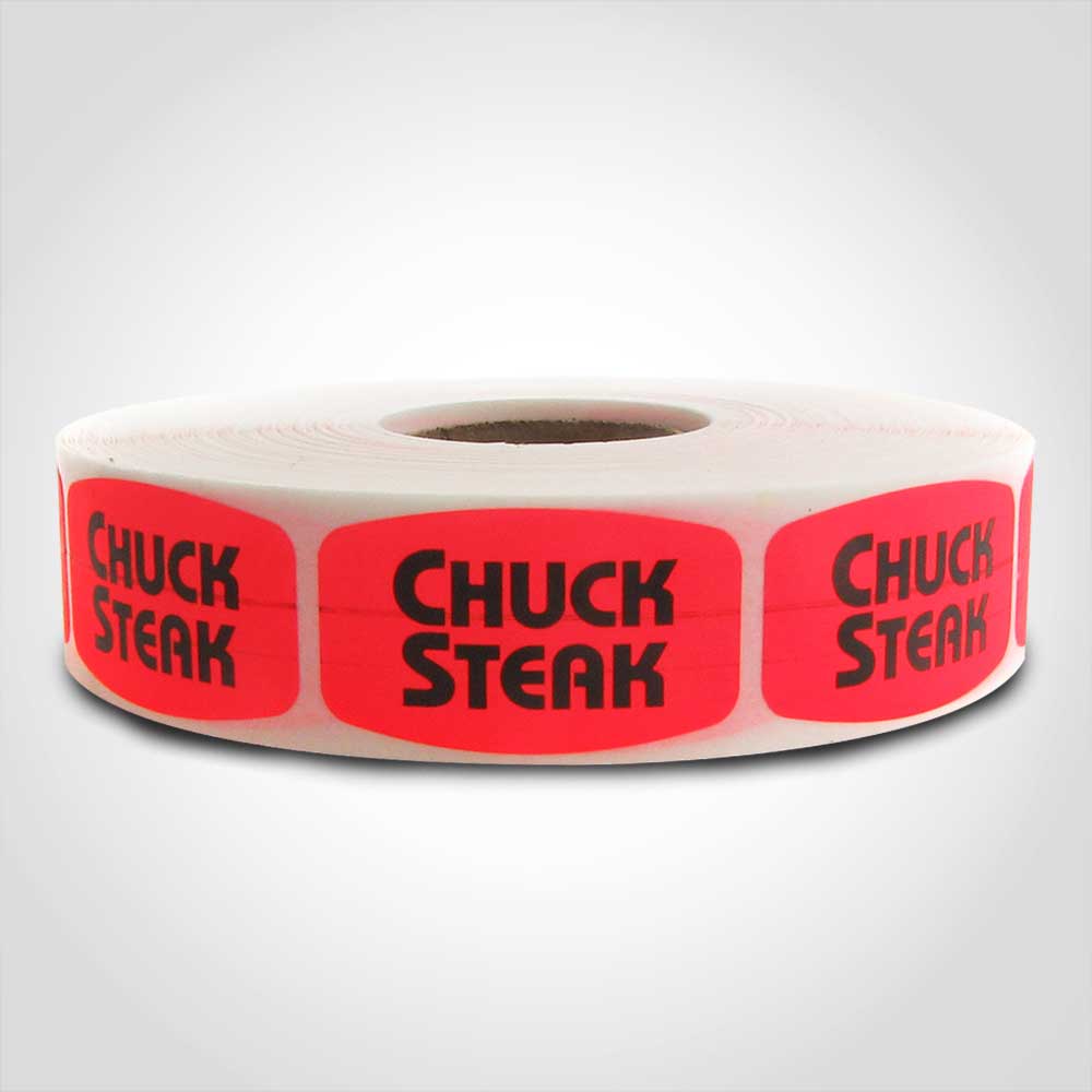 Chuck Steak Label - 1 roll of 1000 (540035)