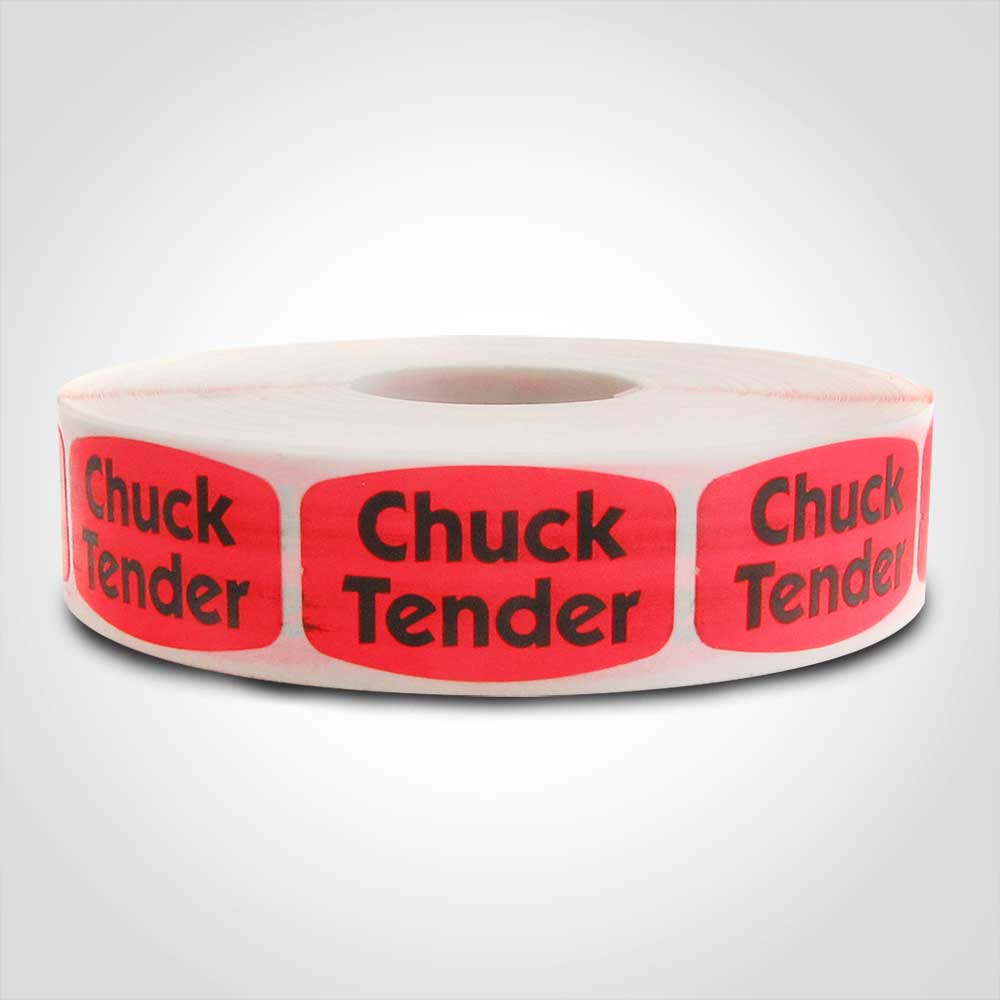 Chuck Tender Label - 1 roll of 1000 (540036)