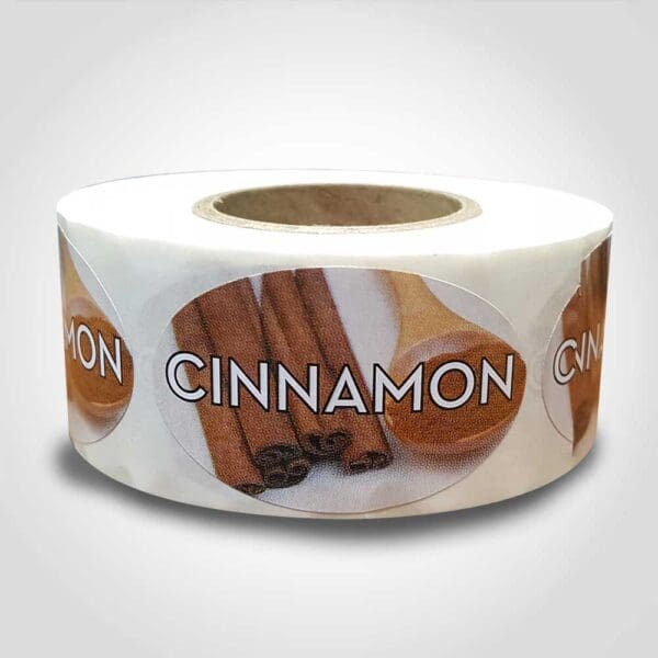 Cinnamon Labels | 500 Stickers - Brenmarco.com