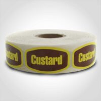 Custard Label - 1 roll of 1000 (568028)