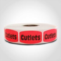 Cutlets Label - 1 roll of 1000 (540196)