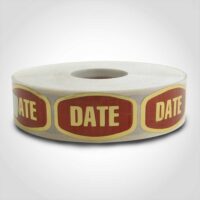 Date Label - 1 roll of 1000 (568030)