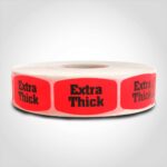 extra thick butcher meat label sticker
