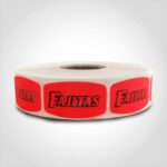 fajitas label sticker