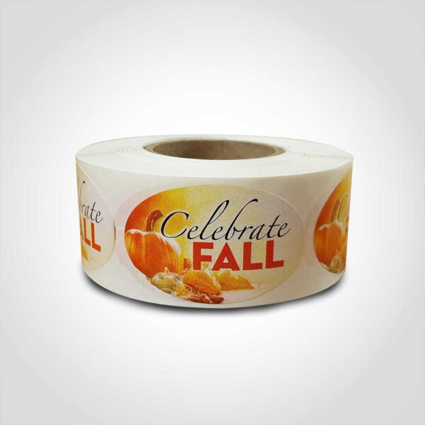 Fall Label - 1 roll of 500 (510479)