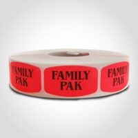 Family Pack Label - 1 roll of 1000 (510027)