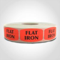 Flat Iron Label - 1 roll of 1000 (540136)