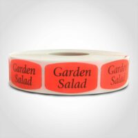 Garden Salad Label - 1 roll of 1000 (520029)