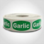 garlic label sticker