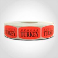 Ground Turkey Label - 1000 Pack (550030)