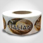 italian bread label sticker