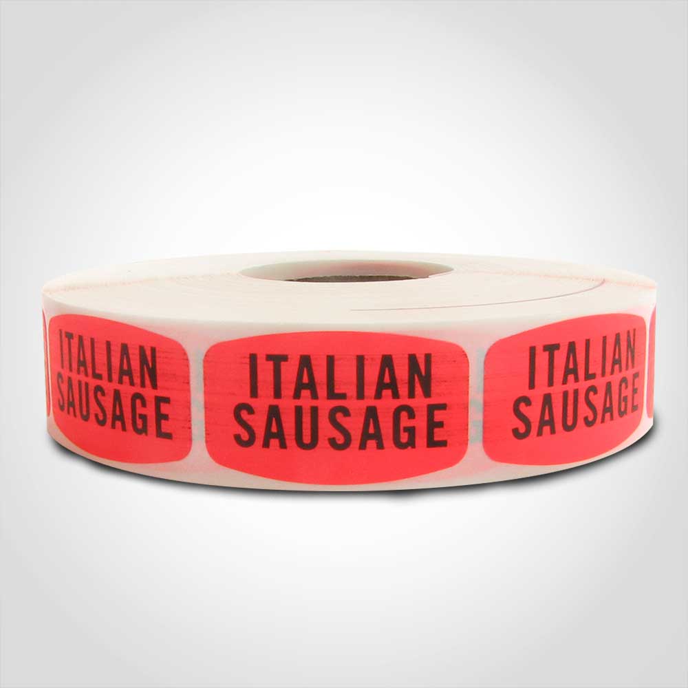 Italian Sausage Label - 1 roll of 1000 (540229)