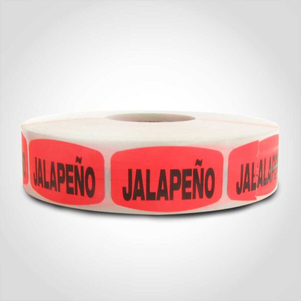 Jalapeno Label - 1 roll of 1000 (520110)