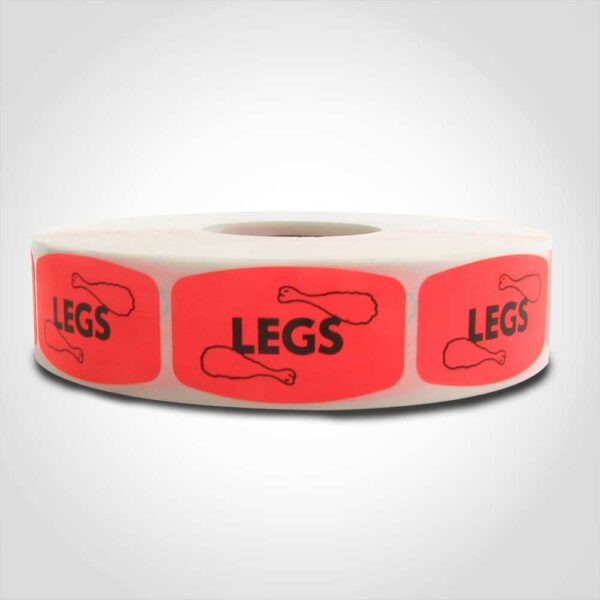 Legs Label - 1000 Pack (550033)