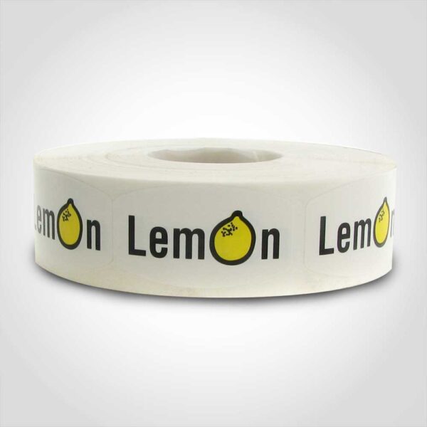 Lemon Label - 1 roll of 1000 (568047)