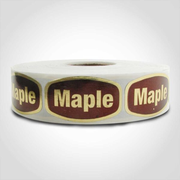 Maple Label - 1 roll of 1000 (568051)