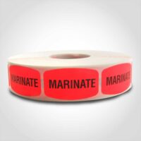 Marinate Label - 1 roll of 1000 (510147)
