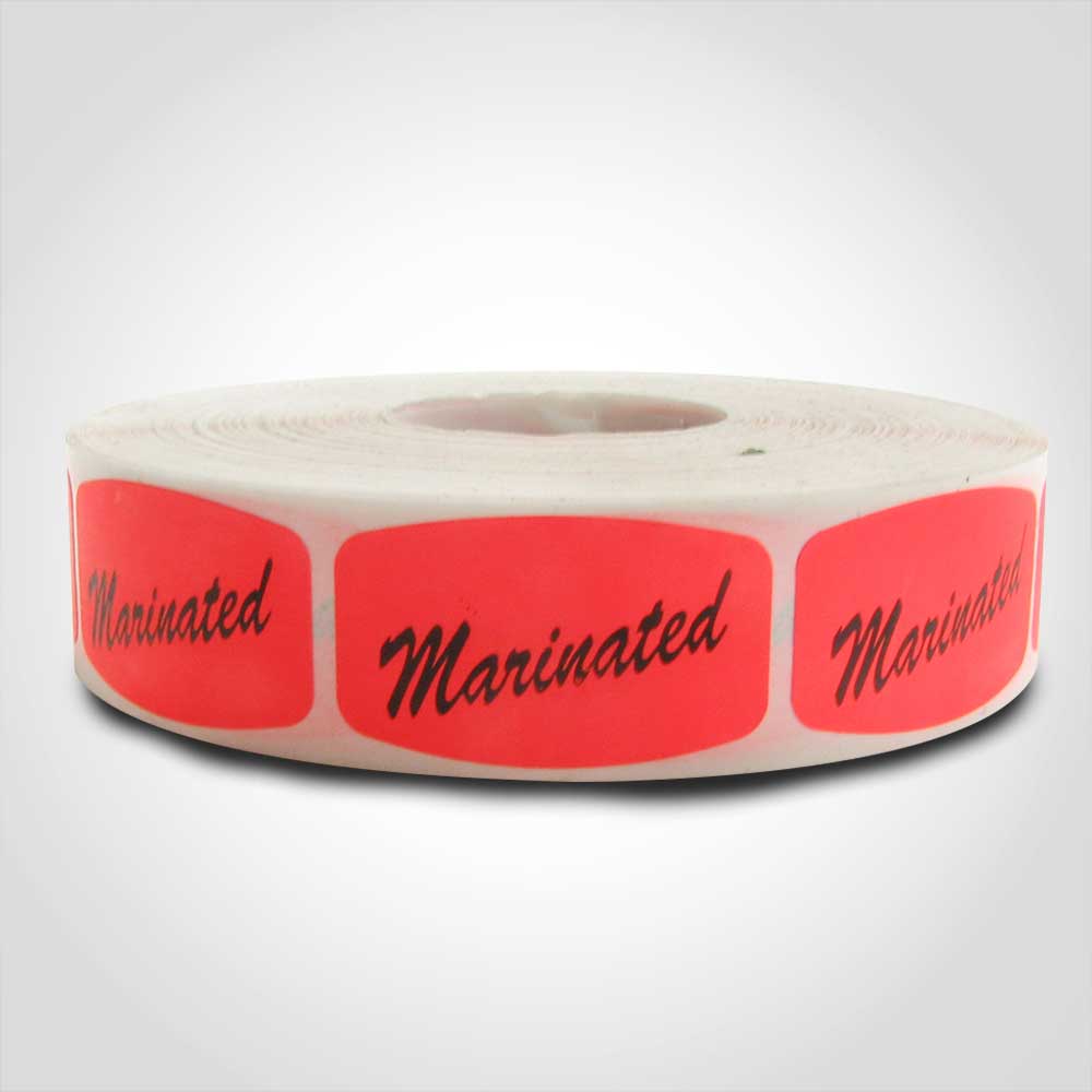 Marinated Label - 1 roll of 1000 (510061)