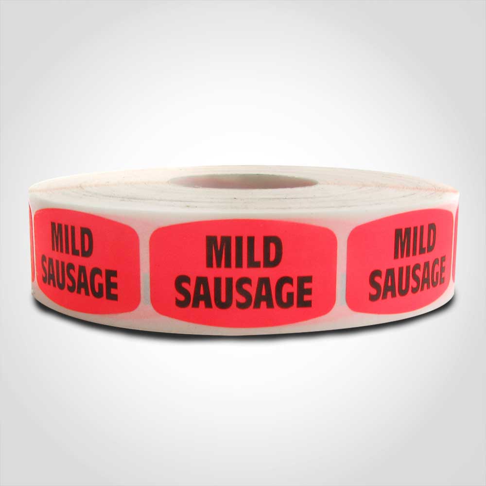 Mild Sausage Label - 1 roll of 1000 (540370)
