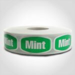 mint label sticker