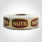 nuts label sticker