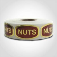 Nuts Label - 1 roll of 1000 (568056)