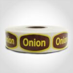onion label sticker