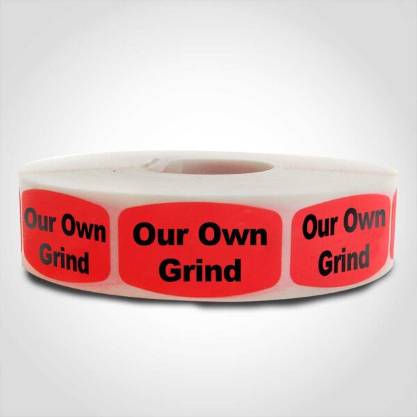 Our Own Grind-Glo Label - 1000 Pack (510076)