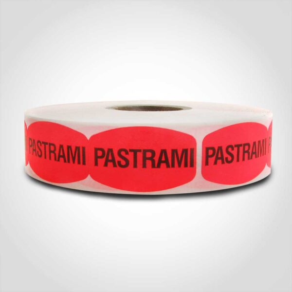 Pastrami Label - 1 roll of 1000 (520045)