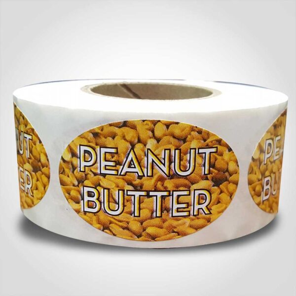 Peanut Butter Label - 1 roll of 500 (560084)
