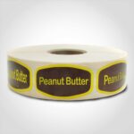 peanut butter label sticker