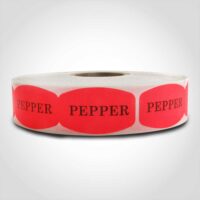 Pepper Label - 1 roll of 1000 (510049)