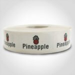 pineapple label sticker