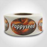 poppyseed label sticker