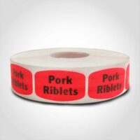 Pork Riblets Label - 1 roll of 1000 (510000)