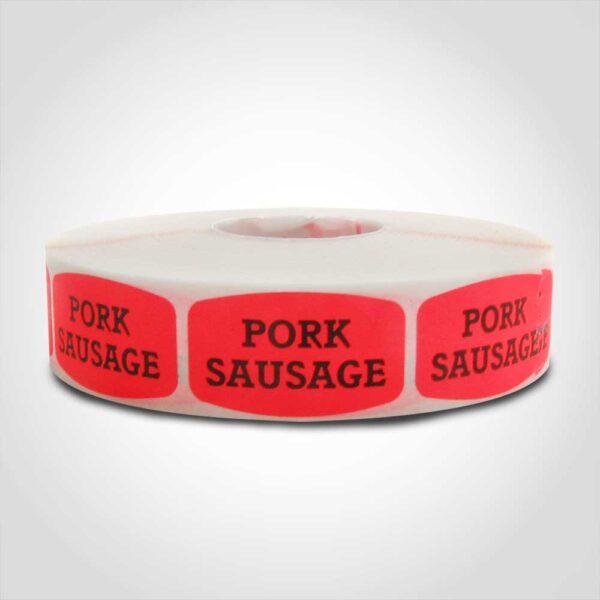 Pork Sausage Label - 1 roll of 1000 (540088)