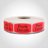 Pork Steak Label - 1 roll of 1000 (540091)