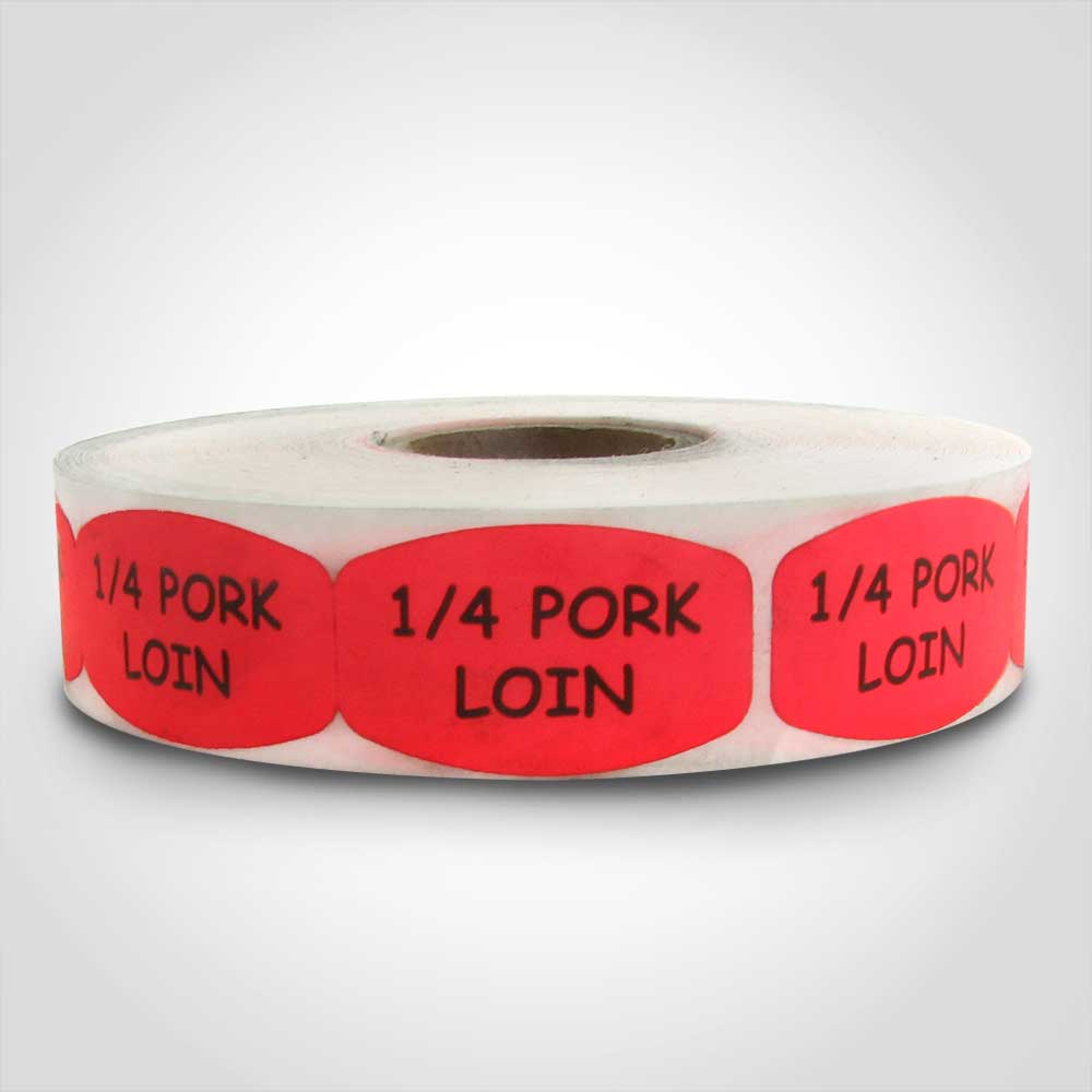 1/4 Pork Loin Label - 1 roll of 1000 (540311)