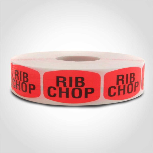 Rib Chop Label - 1 roll of 1000 (540093)