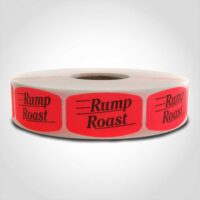 Rump Roast Label - 1 roll of 1000 (540097)