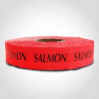 Salmon Label - 1 roll of 1000 (530027)